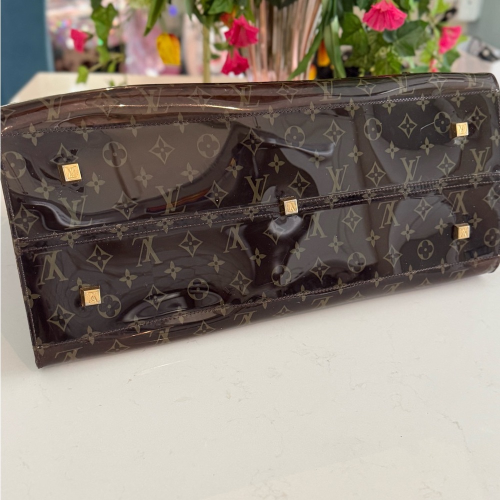 Louis Vuitton Translucent Monogram Ambre Cabas Cruise GM Clear Tote w/ LV Pouch - Picture 14 of 16